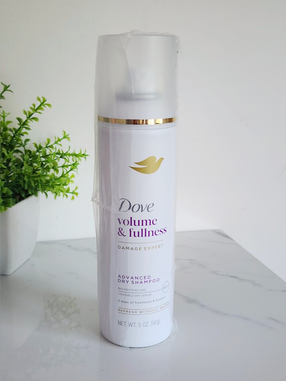 Dove Beauty Volume & Fullness Dry Shampoo - 5oz: Volumizing Paraben-Free Spray